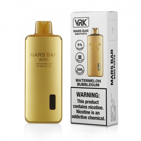MARS BAR 8000 PUFFS BY VRK disposables